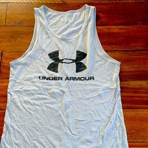 Under Armor Gray Adult small tank top